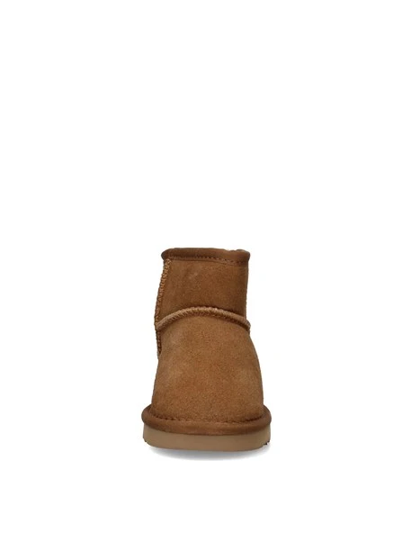 STIVALETTI IN CAMOSCIO BAMBINO BEIGE