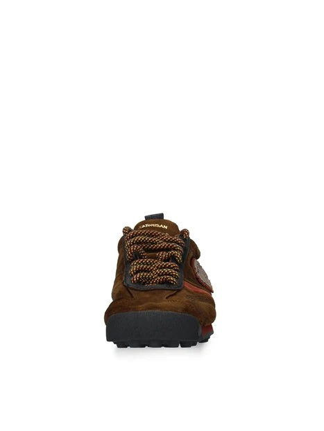 SNEAKERS BASSE CON LACCI TREKKING UOMO MARRONE