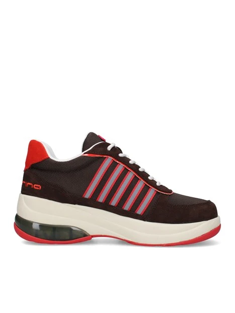 SNEAKERS BASSE UP-REVOLUTION DONNA MARRONE