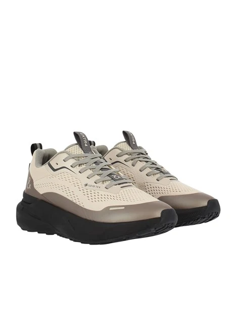 SNEAKERS BASSE IN NYLON CON MEMBRANA GORE-TEX E FONDO AMMORTIZZATO DONNA BEIGE
