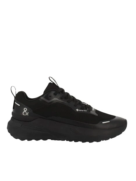 SNEAKERS BASSE IN TESSUTO CON MEMBRANA GORE-TEX E FONDO AMMORTIZZATO DONNA NERO