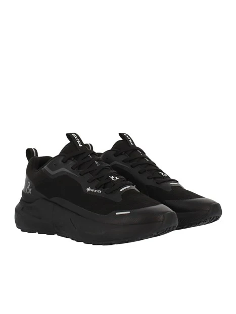 SNEAKERS BASSE IN TESSUTO CON MEMBRANA GORE-TEX E FONDO AMMORTIZZATO DONNA NERO