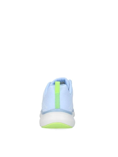 SNEAKERS BASSE CON DETTAGLI FLUO DONNA AZZURRO