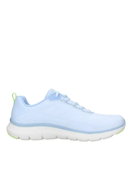 SNEAKERS BASSE CON DETTAGLI FLUO DONNA AZZURRO