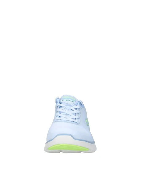 SNEAKERS BASSE CON DETTAGLI FLUO DONNA AZZURRO