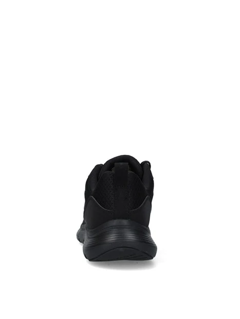 SNEAKERS BASSE SPORTIVE CON TOMAIA TRAFORATA DONNA NERO