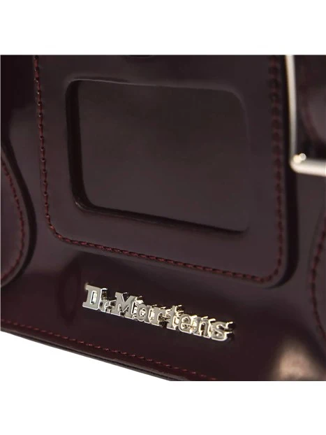 BORSA A TRACOLLA IN ECOPELLE DONNA BORDEAUX
