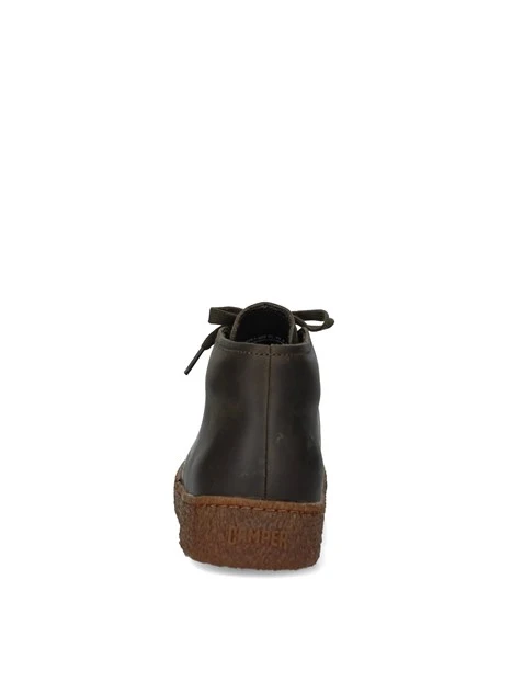 SNEAKERS ALTE CON SUOLA A CONTRASTO UOMO VERDE