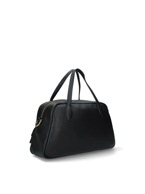 BORSA A MANO MORBIDA IN PELLE DONNA NERO