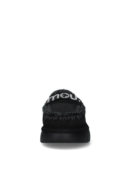 SABOT CON SUOLA PLATFORM DONNA NERO