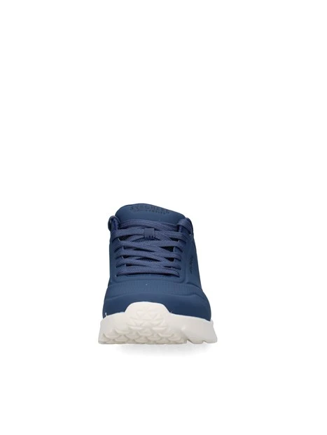 SNEAKERS BASSE SPORTIVE CON SUOLA ALTA UOMO BLU